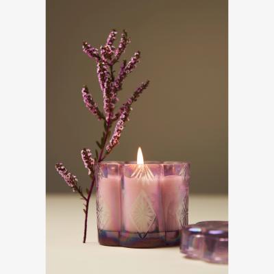 Anthropologie Luna Fresh Fig & Pink Peppercorn Glass Jar Candle