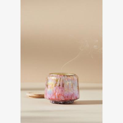 Anthropologie By Anthropologie Floral Night Gardenia Mini Glass Jar Candle