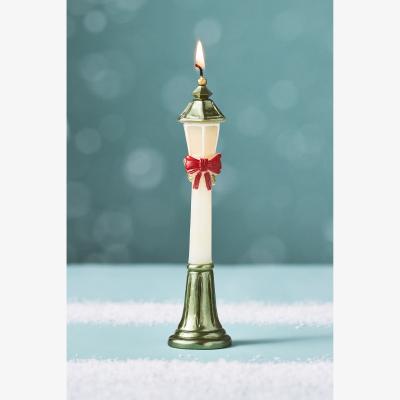 Anthropologie Lamp Post Decorative Shaped Wax Candle