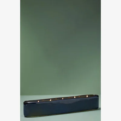 Anthropologie Fia Fresh Ocean Boat Ceramic Candle