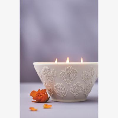 Anthropologie Brynn Fresh Vetiver & Sandalwood Ceramic Candle