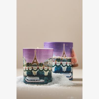Anthropologie Paris Fruity Champagne Cheers City Boxed Candle