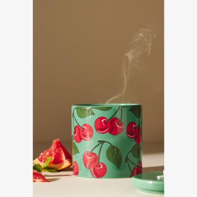 Anthropologie Maeve by Anthropologie Fresh Orangery Ceramic Candle