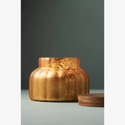 Anthropologie Capri Blue Pumpkin Clove Jar Candle, Large