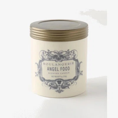 Anthropologie Boulangerie Angel Food Jar Candle