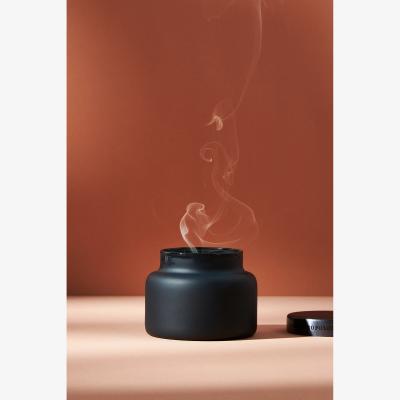 Anthropologie Capri Blue Volcano Mini Matte Black Jar Candle