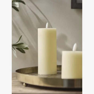 Cox and Cox LED Pillar Candle - Large