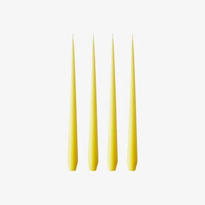 Casa by JJ Olivia's Lemon Drop Medium Taper Candles