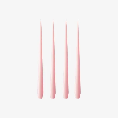 Casa by JJ Olivia's Rose Quartz Large Taper Candles