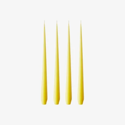 Casa by JJ Olivia's Lemon Drop Large Taper Candles
