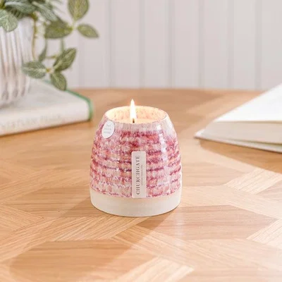 Dunelm Churchgate Ceramic Glaze Mulberry & Geranium Candle