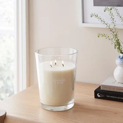 Dunelm Cashmere & Musk XL Multi Wick Candle