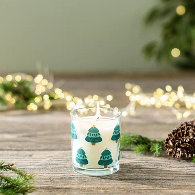 Dunelm Traditional Folk Festive Garland Pom Pom Candle