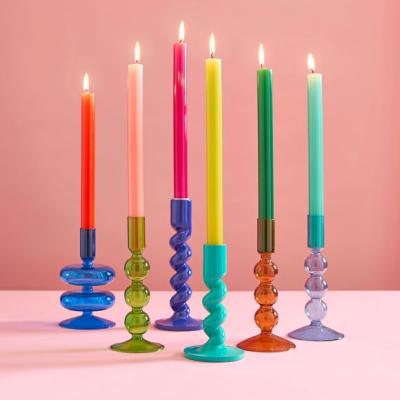 Dunelm Sophie Robinson Set of 6 Colourful Taper Candles