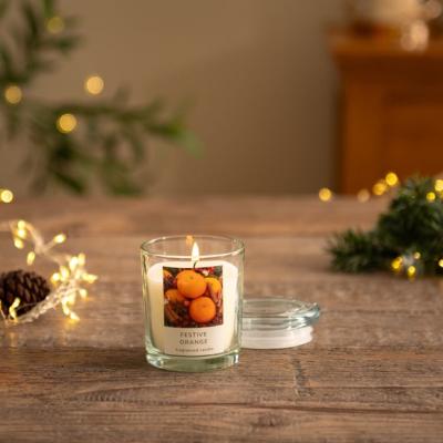 Dunelm Festive Orange Jar Candle