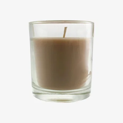Dunelm Sandalwood Candle Brown