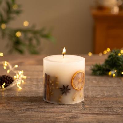 Dunelm Festive Orange Inclusion Candle