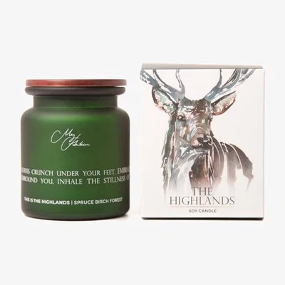 Dunelm Meg Hawkins The Highlands Stag Soy Candle