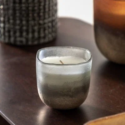 Dunelm Mercury Amber and Lily Single Wick Candle