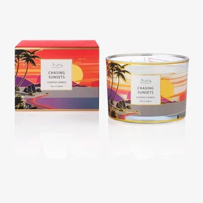 Dunelm The London Wax Co Chasing Sunsets Multi Wick Candle