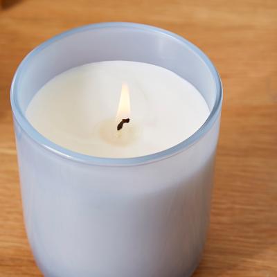 Dunelm Core Plus Cotton and Blossom Single Wick Candle Blue