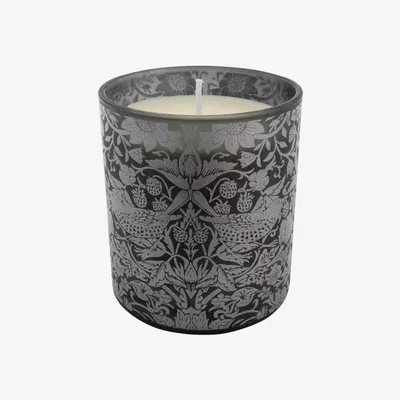 Dunelm William Morris Strawberry Thief Candle