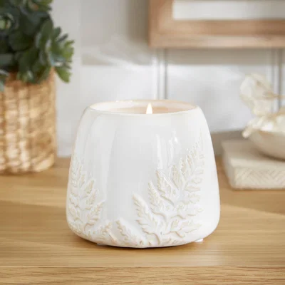Dunelm Churchgate Tobacco Flower & Vanilla Candle Natural