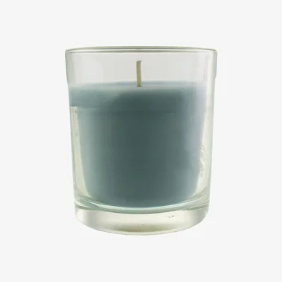 Dunelm Seagrass Candle Blue