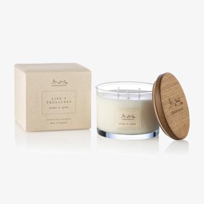 Dunelm The London Wax Co Amber & Vanilla Multi Wick Candle