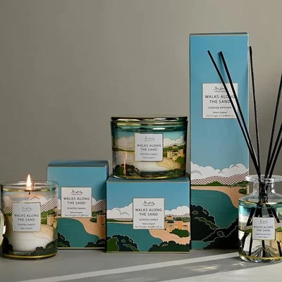 Dunelm The London Wax Co Walks Along The Sand Multi Wick Candle