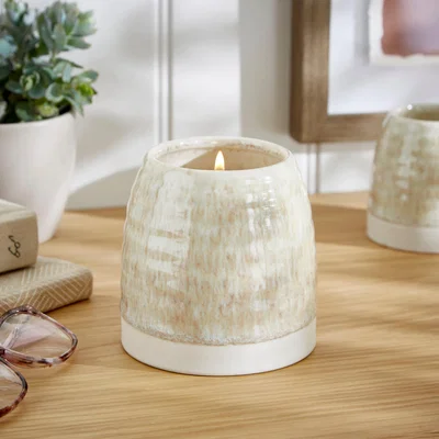 Dunelm Churchgate Vanilla & Sandalwood Candle Natural