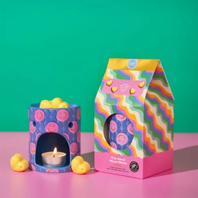 Dunelm Studio Blom Happy Day Good Mood Burner and Wax Melts