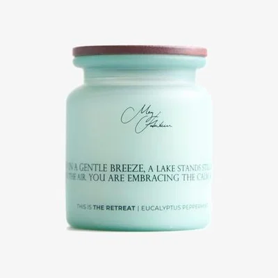 Dunelm Meg Hawkins The Retreat Kingfisher Soy Candle