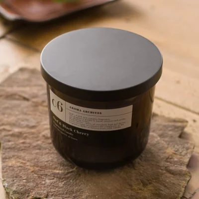 Dunelm Aroma Archives No.6 Oud & Black Cherry Multi Wick Candle