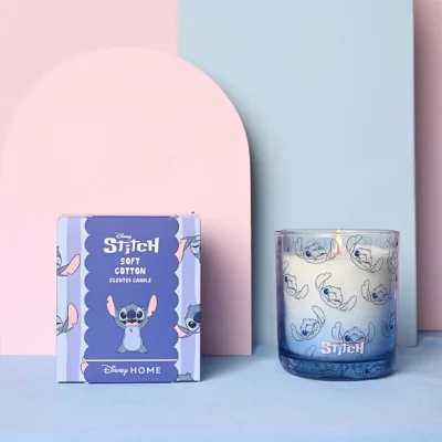 Dunelm Disney Stitch Soft Cotton Candle