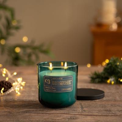 Dunelm Aroma Archives Festive Pine Multi Wick Jar Candle