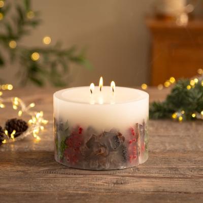 Dunelm Winter Berries Inclusion Large Multi Wick Candle