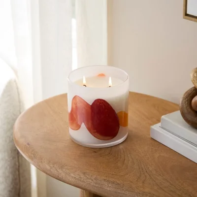 Dunelm Autumn Pumpkin Swirl XL Multi Wick Candle