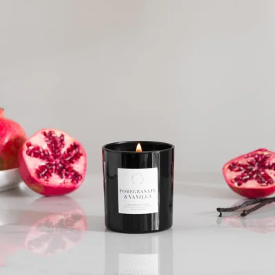 Dunelm Simplicity Collection Pomegranate Candle