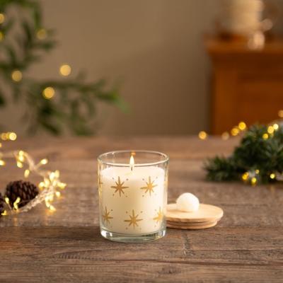 Dunelm Star Pom Pom Gingerbread Candle
