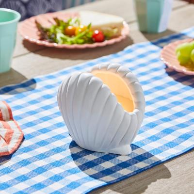 Dunelm Shell Citronella Multi Wick Outdoor Candle