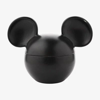 Dunelm Disney Mickey Black Ceramic Bergamot & Grapefruit Candle