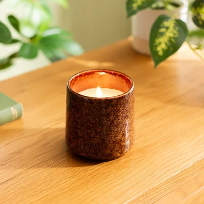 Dunelm Desert Sands Speckle Glaze Candle