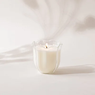 Dunelm English Garden Sweet Pea & Mimosa Candle