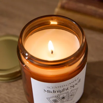 Dunelm Midnight Spell Pumpkin Spice Jar Candle