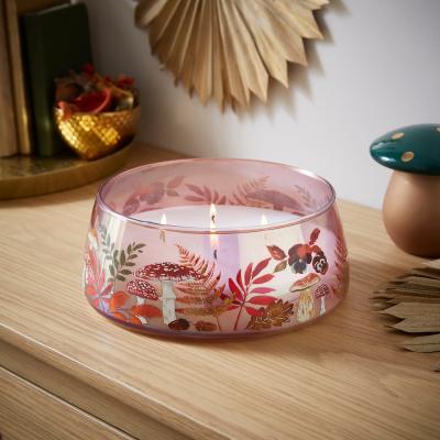 Dunelm Moroccan Cinnamon Spicewick Candle Purple