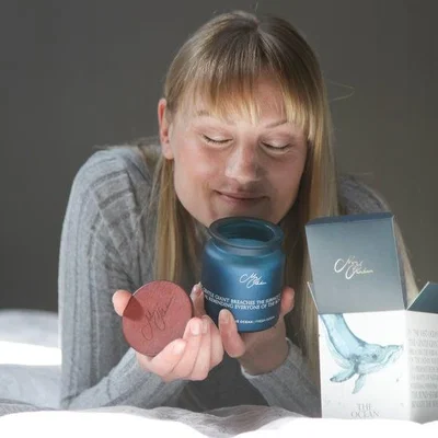Dunelm Meg Hawkins The Ocean Whale Soy Candle