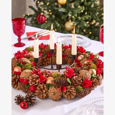 Dibor XL Taper Candle Centrepiece