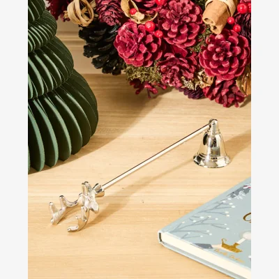 Dibor Silver Stag Candle Snuffer