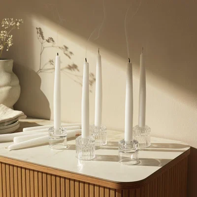 Habitat Habitat Tapered White Candles - Pack of 10